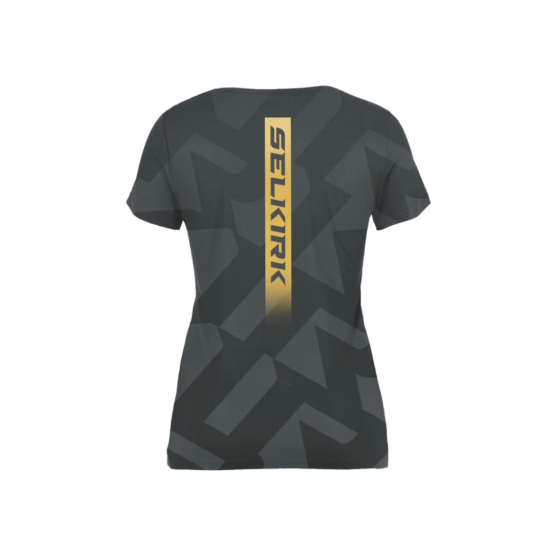 Selkirk Regal Series: Women's Short Sleeve V-Neck Stretch-Wik