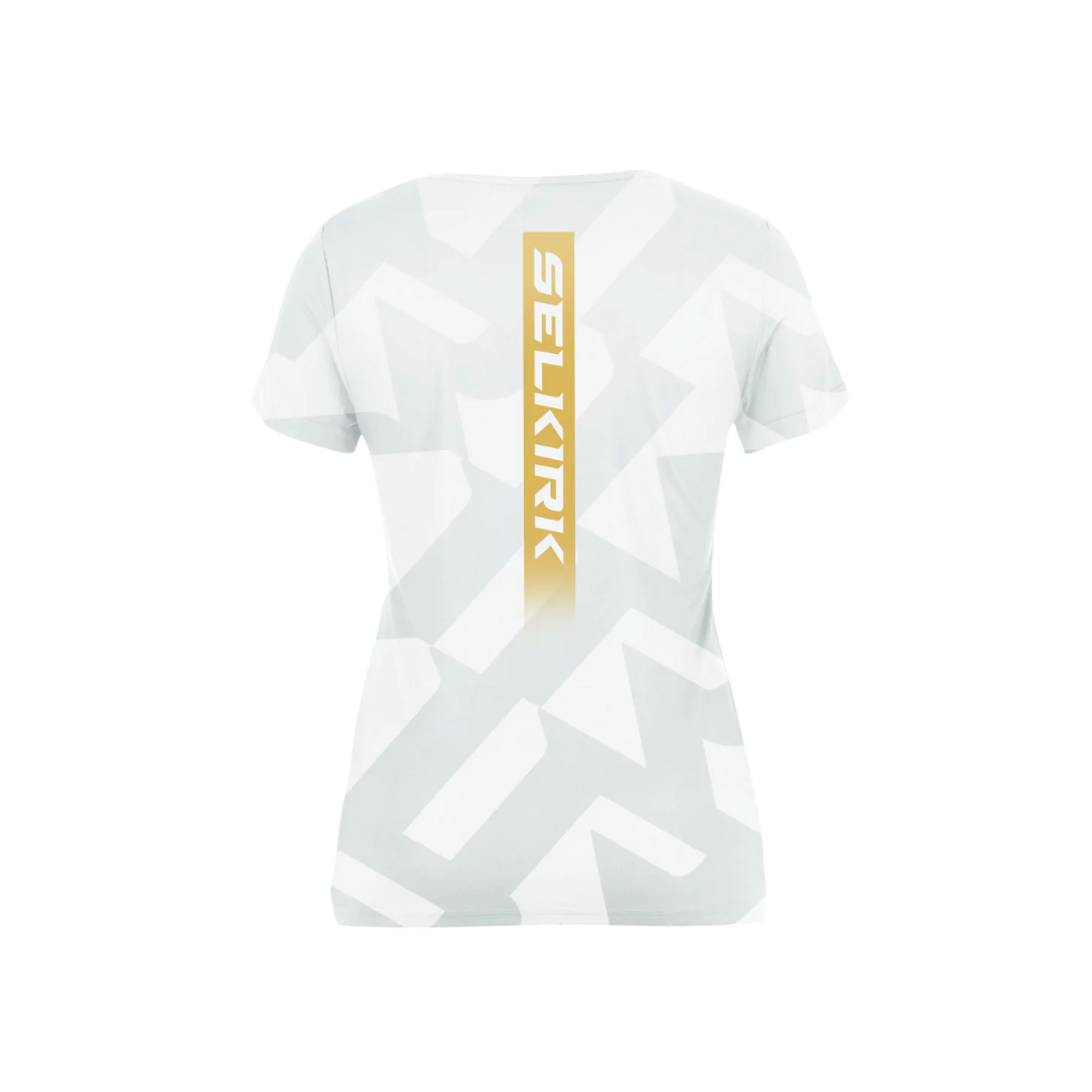 Selkirk Regal Series: Women's Short Sleeve V-Neck Stretch-Wik